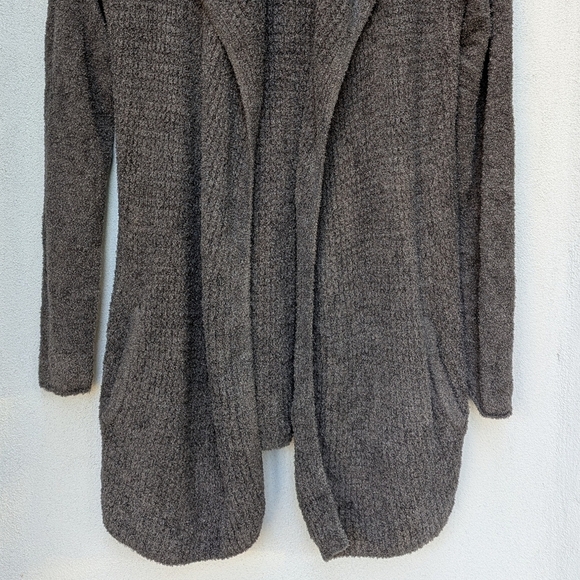 Barefoot Dreams CozyChic Coastal Open-Front Shrug – Minimalist Soft Lounge – S - Picture 7 of 11